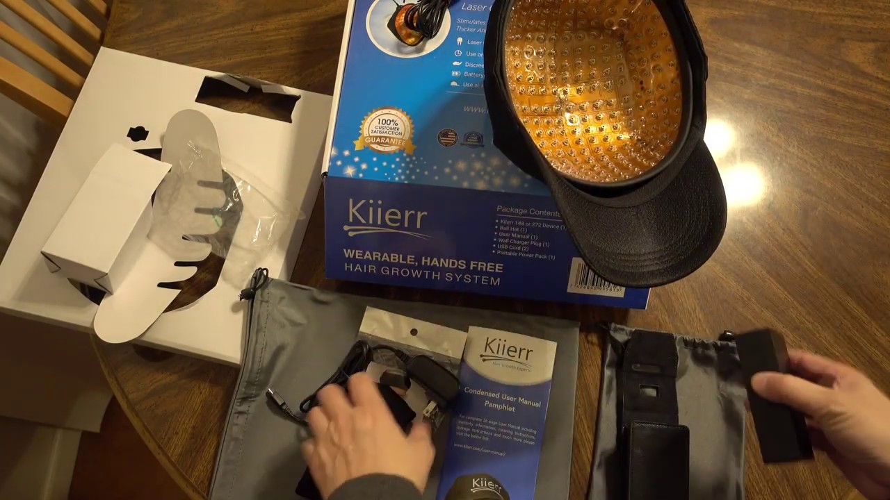 Kiierr Laser Cap Unboxing
