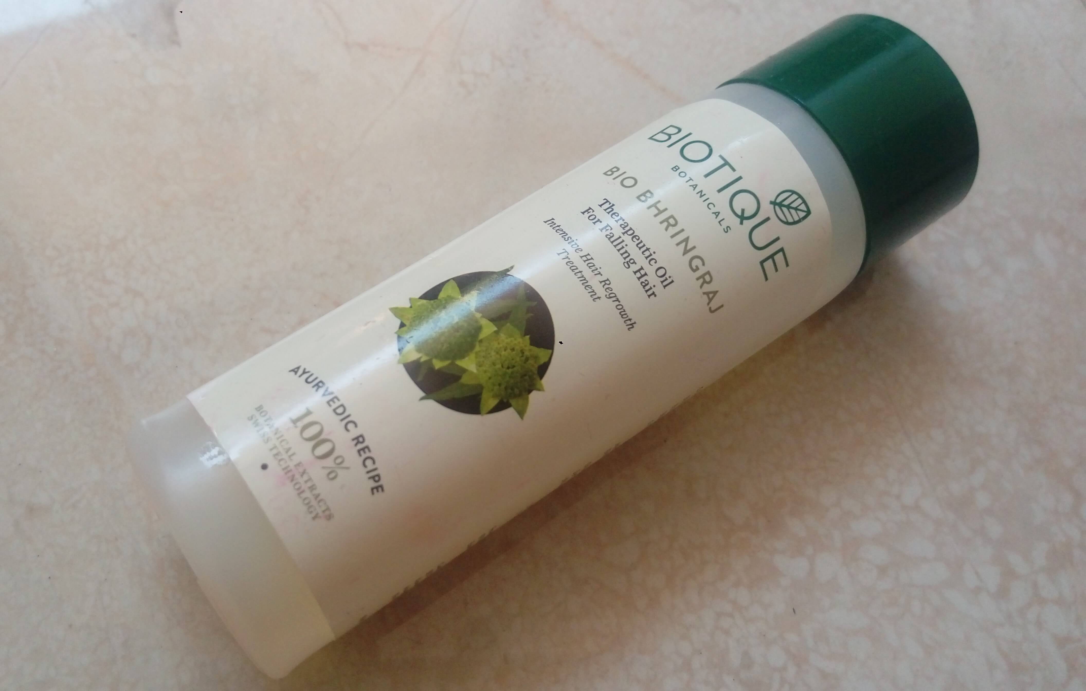 Biotique Bio Bhringraj Therapeutic Hair Oil Review 1