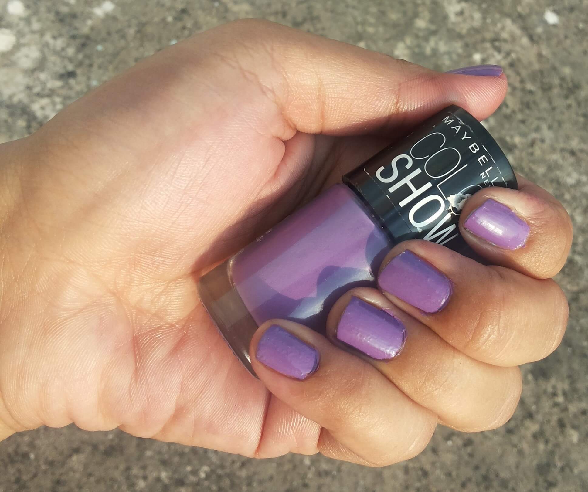 maybelline color show nail polish lavender lies 1 maybelline color show nail polish lavender lies 1