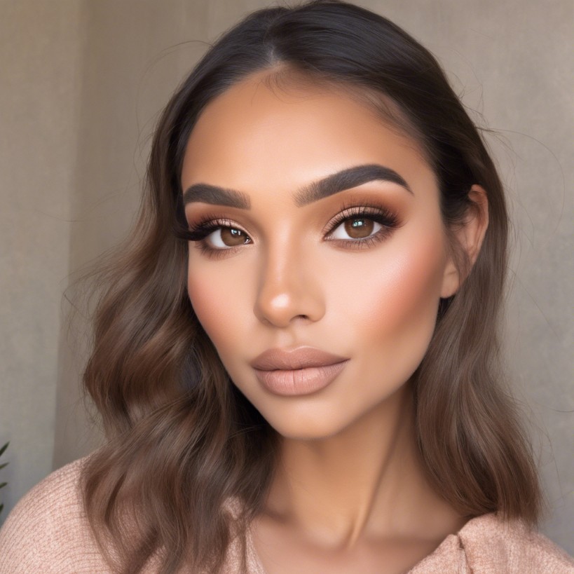 natural makeup look for thanksgiving