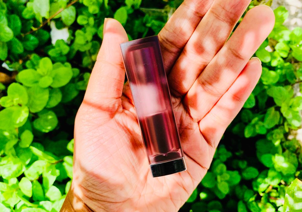 Maybelline Creamy Matte Lipstick Rich Ruby Review
