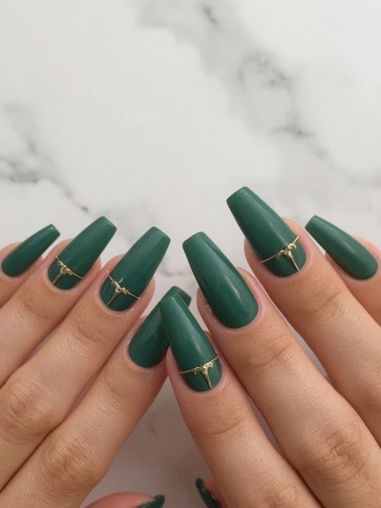 green goddess nails