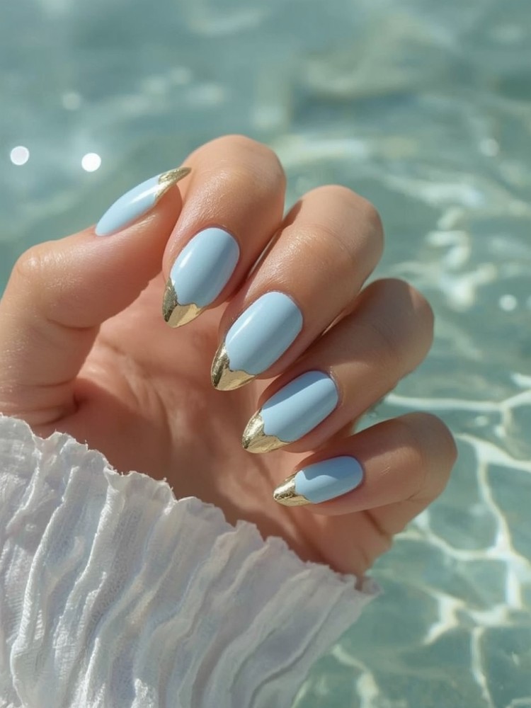 sea goddess nails