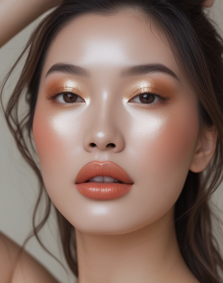 Golden Makeup Look
